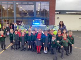 Police Visit - Mrs Walsh’s Class P2