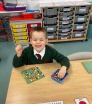 First day in Year 2 Mrs Morrow’s class