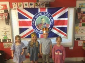 Coronation Day in Dromore Central!  :- Mrs Acheson’s class 🤴 👑 