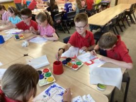 Y5 Weeks: Art- Painting with a Limited Palette