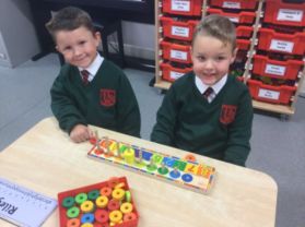First days in P1 :- Mrs Acheson’s class