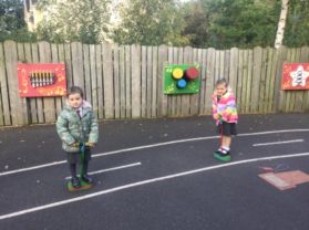 Outdoor Play-Based Learning :- Mrs Acheson’s class