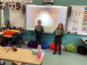 Acting Playscripts in P5 Room 8