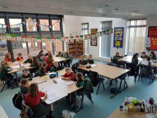 Miss Cochrane and Miss Gribben's classes share their Christmas creative writing