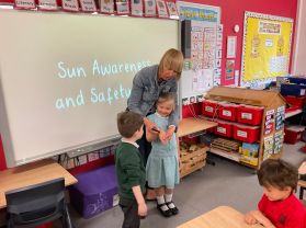 Sun Safety Investigation in Mrs Callaghan\'s Class